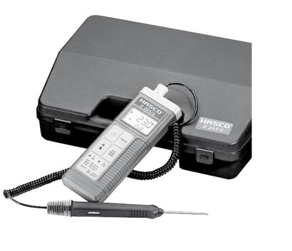 Termómetro de termopar - Z25 series - HASCO - digital / portátil / industrial