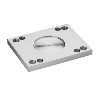 Placa de fijación modular - K12/b1xl1xs1/Mat - HASCO - rectangular