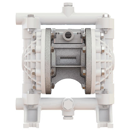 Bomba de doble membrana - Versa-Matic - de aire / con motor eléctrico / autocebante