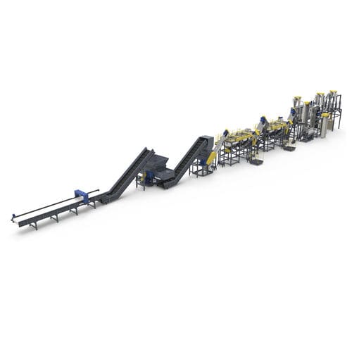 Unidad para reciclado para HDPE - BORETECH - para LDPE / de films plásticos / para PP