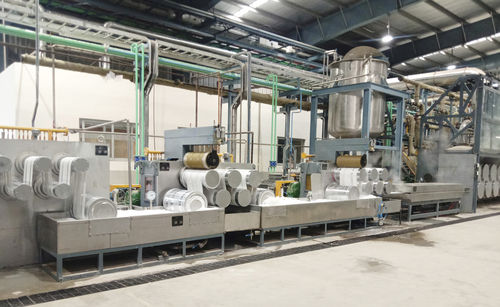Línea de producción de textil no tejido - 40TPD - BORETECH - de fibras bicomponente / automática
