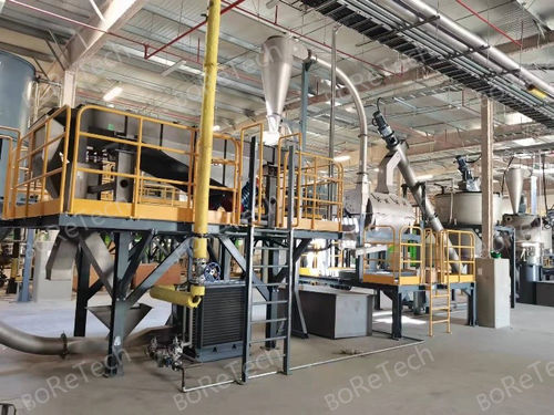 Unidad para reciclado PET - TL6000-04 - BORETECH - para botellas / con granulación / separación de metales