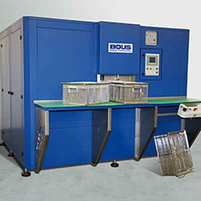 Sistema de limpieza por ultrasonidos - CeBeCo® Trowamat® “Kombi” - BOUS International Maschinenbau - por aspersión / de inmersión / automático