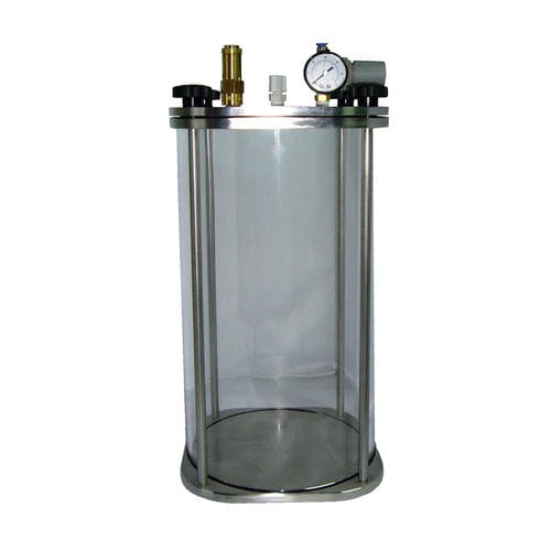 Depósito a presión transparente - 1000CL-CT - SR-TEK - de acero inoxidable / ASME