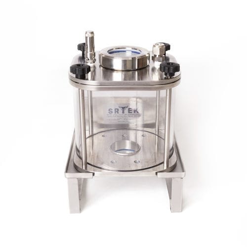 Depósito a presión para prueba - 2000ML-CT-SP225 - SR-TEK - de vidrio / de fibra acrílica / IP