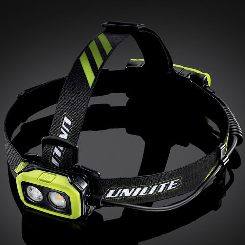 Lámpara frontal LED - HT-680R - Unilite - con batería / recargable / IP65
