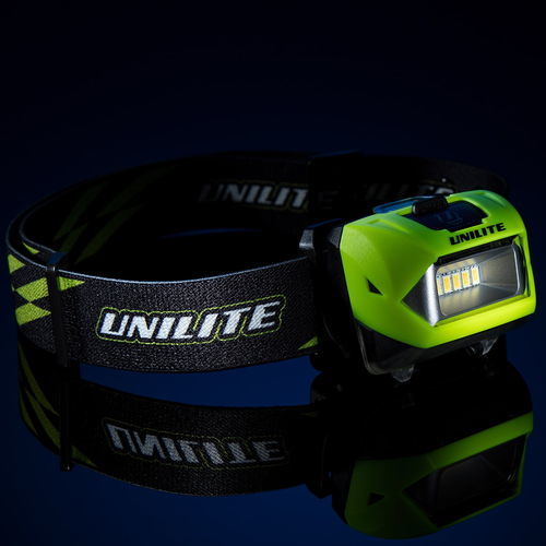Lámpara frontal LED - PS-HDL6R - Unilite - de trabajo / con batería / recargable