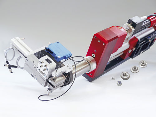 Destornillador de tuercas eléctrico - SEM - Stöger Automation - de ángulo recto / con control de par