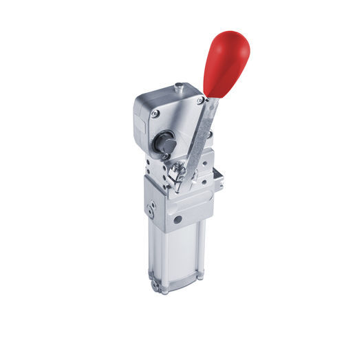 Dispositivo de sujeción rápida neumático - SBPC-M-40 - SPEEDY BLOCK - vertical / compacto / de fuerza ajustable