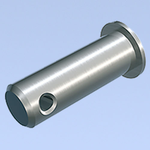 Eje de horquilla con agujero - mbo Oßwald GmbH & Co KG - de acero inoxidable / de acero