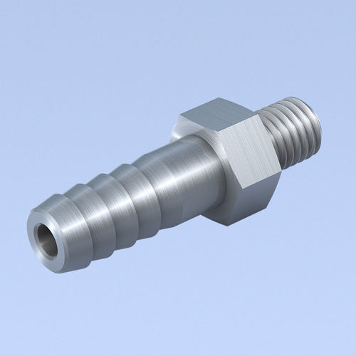 Adaptador hidráulico para tubos - mbo Oßwald GmbH & Co KG - roscado / de acero inoxidable / de acero