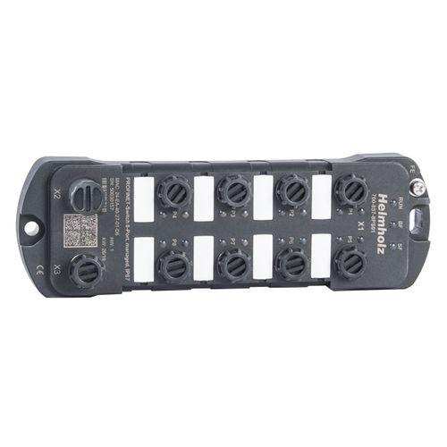 Conmutador Ethernet administrable - FLEXtra  - Helmholz GmbH & Co. KG - 8 puertos / ProfiNet / de tipo armario