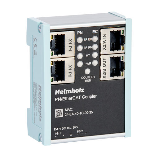 Acoplador EtherCAT - 700-161-3EC02 - Helmholz GmbH & Co. KG - ProfiNet / E/S / de bus de campo