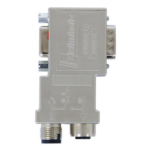Conector de datos - 700-974-0BB12 - Helmholz GmbH & Co. KG - de tornillo / M12 / para carcasa