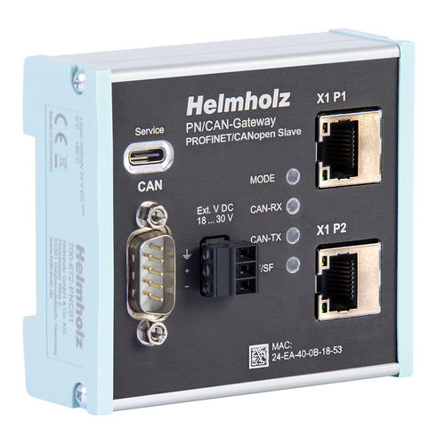 Pasarela de comunicación - 700-672-PNC01 - Helmholz GmbH & Co. KG - de medios / USB / CAN Bus