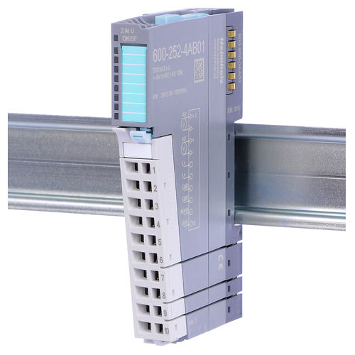 Módulo de entrada analógico - 600-252-4AB01 - Helmholz GmbH & Co. KG - con 4 entradas analógicas / con 2 entradas analógicas / de frecuencia
