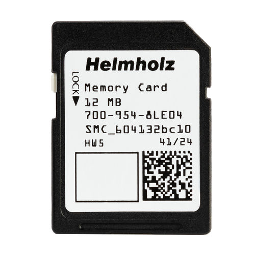 Tarjeta de memoria 12 MB - 700-954-8LE04 - Helmholz GmbH & Co. KG - industrial
