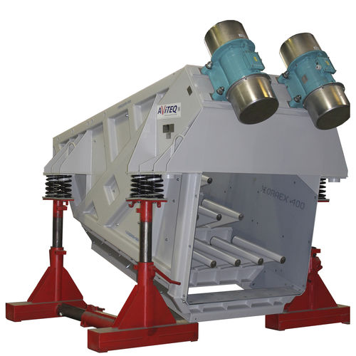 Criba para la industria agroalimentaria - GRIZZLY  - AViTEQ Vibrationstechnik GmbH - vibratoria / para productos a granel / inclinada
