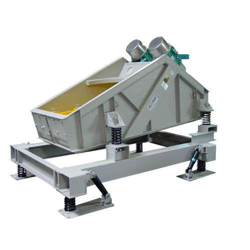 Criba de escurrimiento - AViTEQ Vibrationstechnik GmbH - vibratoria lineal / para granulado de plástico / para líquido