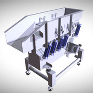 Transportador de frecuencia natural - AViTEQ Vibrationstechnik GmbH - de canal / cribador / compacto