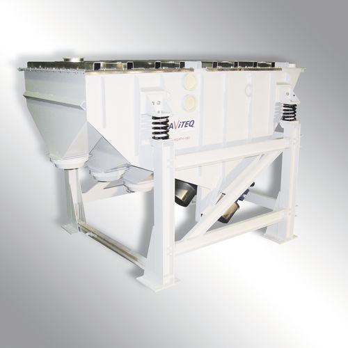 Criba para la industria agroalimentaria - AViTEQ Vibrationstechnik GmbH - vibratoria lineal / para productos a granel / cinta transportadora