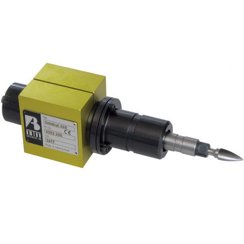 Husillo de fresado - Solidcut 240 - AMTRU - de desbastado / de mecanizado / de motor neumático