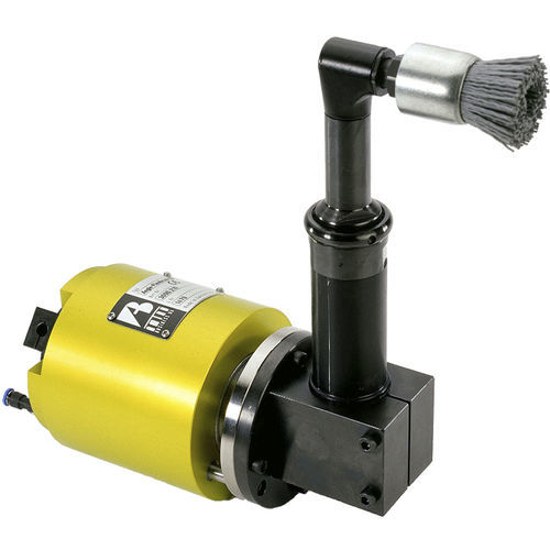 Husillo para desbarbado - Angle-Flexibrush Serie 100 - AMTRU - de mecanizado / de cepillado / de motor neumático