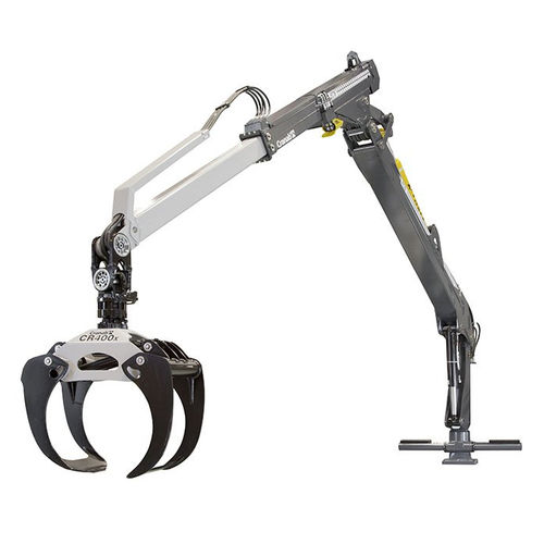 Cargadora forestal articulada - FC16  - Cranab - montada en tractor