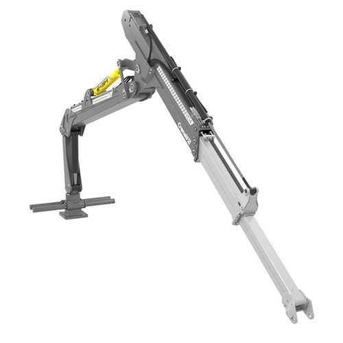 Cargadora forestal articulada - FC14 - Cranab - montada en tractor