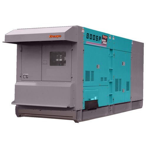 Grupo electrógeno diésel - DCA-800SPK - Denyo - trifásico / estacionario / 50 Hz