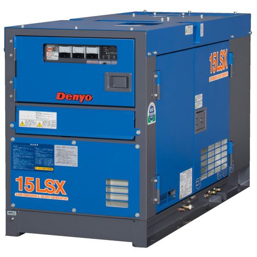 Grupo electrógeno diésel - DCA-15LSX - Denyo - monofásico / portátil / 50 Hz