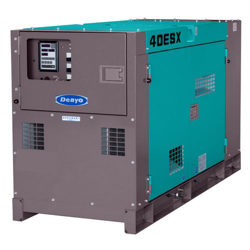 Grupo electrógeno diésel - DCA-40ESX - Denyo - monofásico / estacionario / 50 Hz
