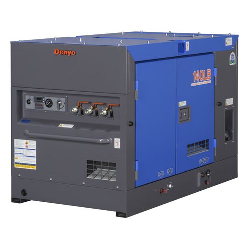 Compresor de tornillo - DIS-140LB - Denyo - de aire / con motor diésel / portátil