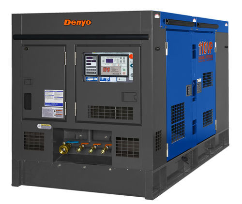 Compresor de tornillo - DIS-110VPB - Denyo - de aire / diésel / portátil