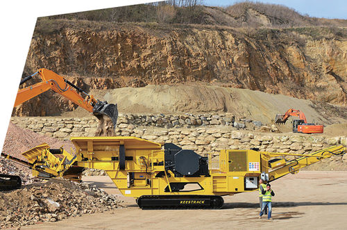 Machacadora de mandíbula - B4 - keestrack - móvil