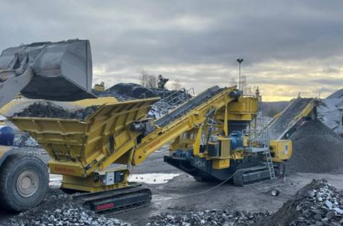 Machacadora de cono - H6se - keestrack - móvil / para el sector servicios