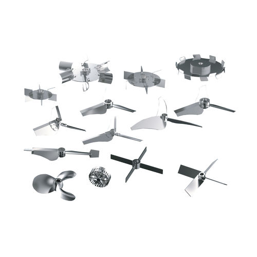 Hélice de 3 palas - INCON - de 2 palas / para agitador / de flujo axial