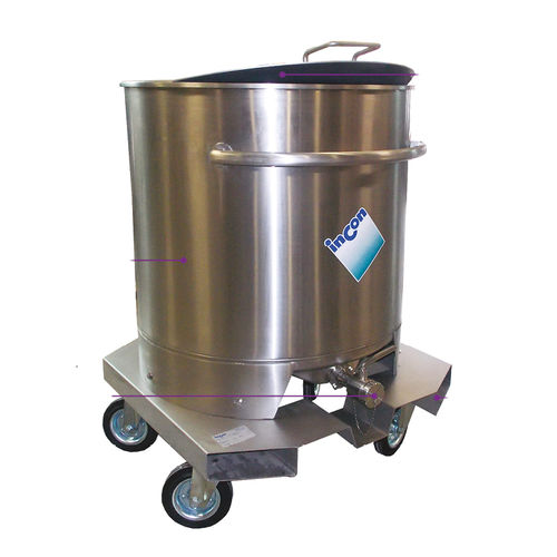Recipiente de mezcla - SBPM series - INCON - para IBC / de acero inoxidable / cilíndrico