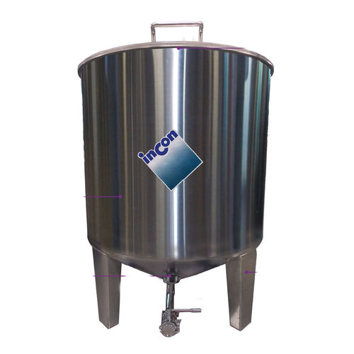 Recipiente de mezcla - MTFCM series - INCON - para IBC / de acero inoxidable / cilíndrico
