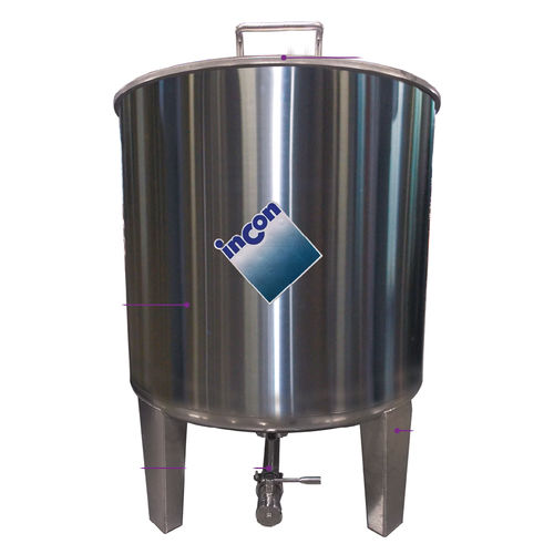 Recipiente de mezcla - MTHM series - INCON - para IBC / de acero inoxidable / cilíndrico