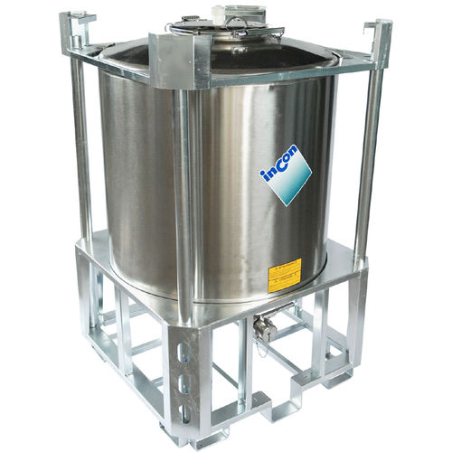 Contenedor IBC de acero inoxidable - PH series - INCON - para alimentos / de producto químico / para productos farmacéuticos
