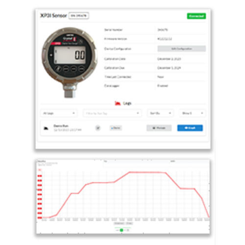 Software de gestión - CrystalControlWeb  - Ametek Calibration - de calibración / para informes / de almacenamiento