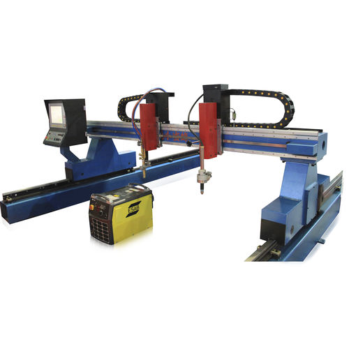 Máquina de corte oxicombustible - HBS-4X12X1A+1C - Dalian Honeybee CNC Equipment Co., Ltd - para metal / CNC / servoaccionada
