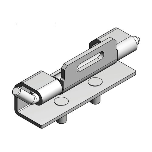 Bisagra invisible - AHG-331 - Arihant Panel Fittings Private Limited - desmontable / lateral / de acero inoxidable