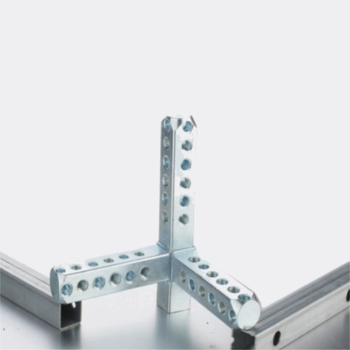 Conexión de tubo en T - AN-103 - Arihant Panel Fittings Private Limited - cuadrado / de acero