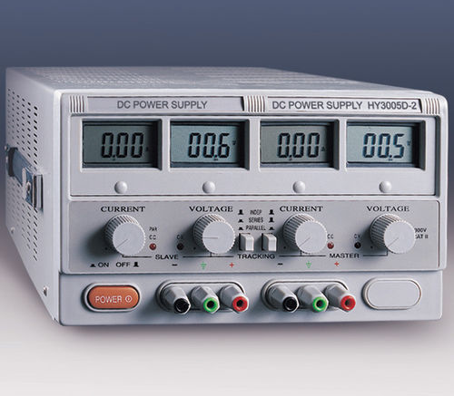 Alimentación eléctrica de mesa - HY300xD-2 series - Shanghai Yi Hua V&A Instrument Co., Ltd. - AC/DC / de dos salidas / ajustable
