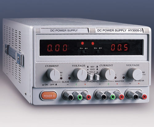 Alimentación eléctrica de mesa - HY300x-3 series - Shanghai Yi Hua V&A Instrument Co., Ltd. - AC/DC / de tres salidas / ajustable