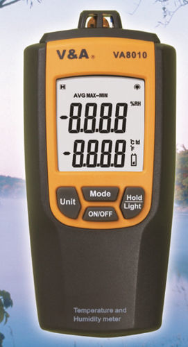 Aparato de medición temperatura - VA8010 - Shanghai Yi Hua V&A Instrument Co., Ltd. - humedad relativa / digital / de termopar