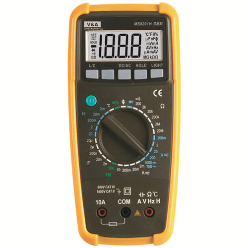 Multímetro digital - MS8201 series - Shanghai Yi Hua V&A Instrument Co., Ltd. - portátil / 1000 V / 10 A