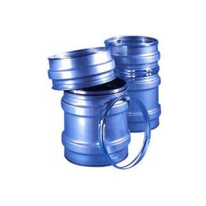 Bidón de acero inoxidable - HIRSCHFELD EMBALLAGES - homologado UN / para productos sólidos